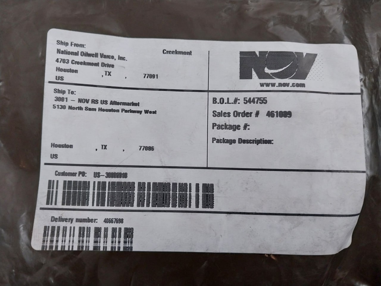 Nov 20368322 O-Ring T3df Gate Valve - Image 4