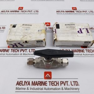 Parker 8a-B8lj2-Ssp-H-3478 Stainless Steel Ball Valve