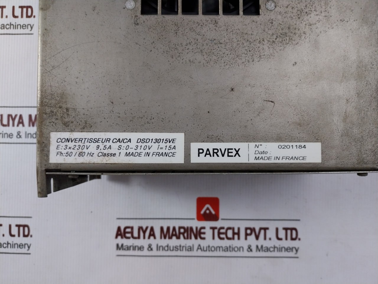 Parker Dsd13015ve Digital Servo Amplifier 310v - Image 6