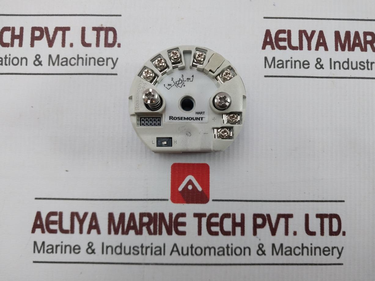 Rosemount 644hanaj6m5q4 Temperature Transmitter 42.4v - Image 4