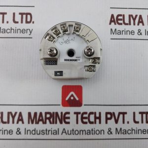 Rosemount Hart 644hanaj8m5q4 Temperature Transmitter 42.4 V