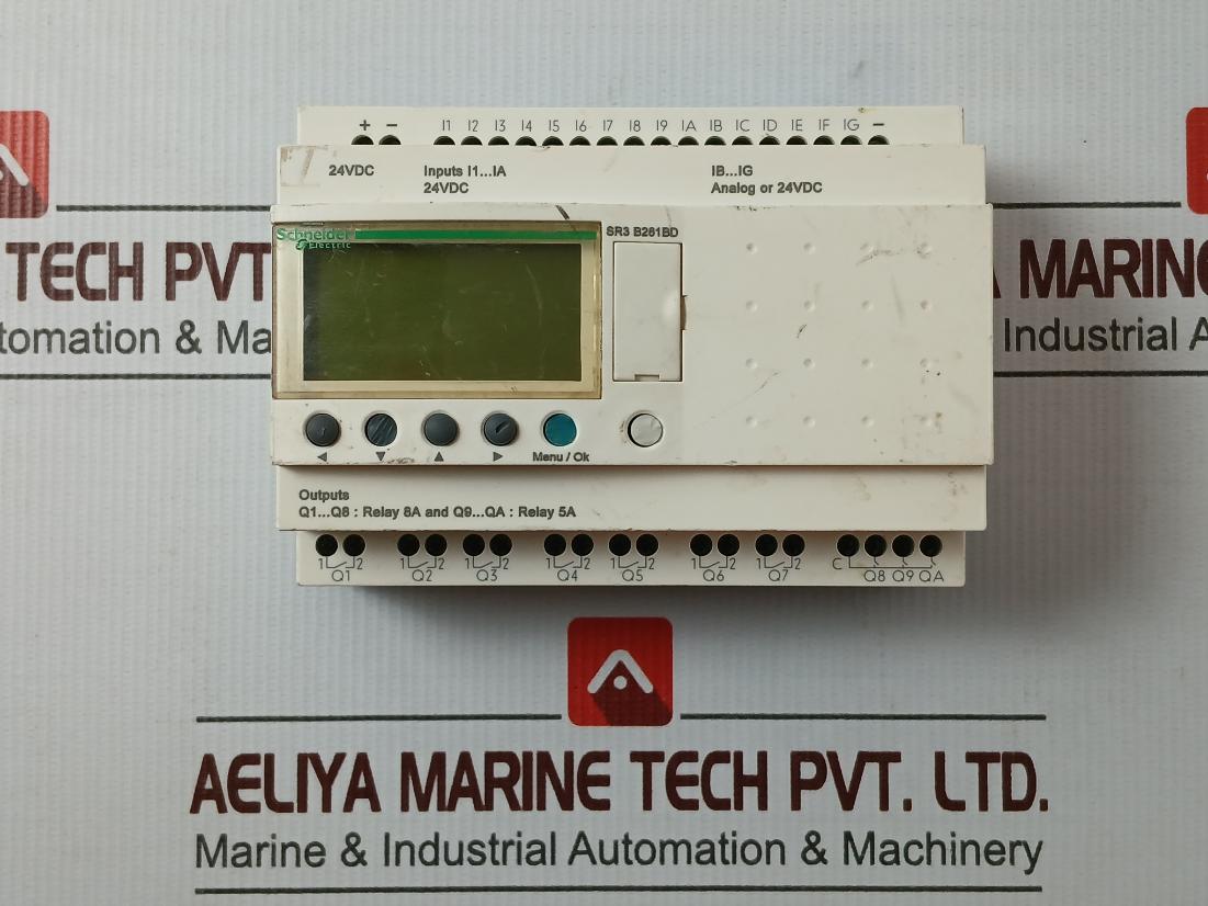 Schneider Electric Sr3 B261bd Logic Smart Relay