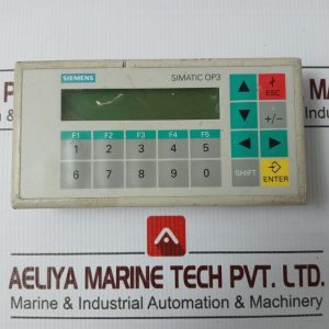 Siemens Simatic Op3 Operator Panel 24v