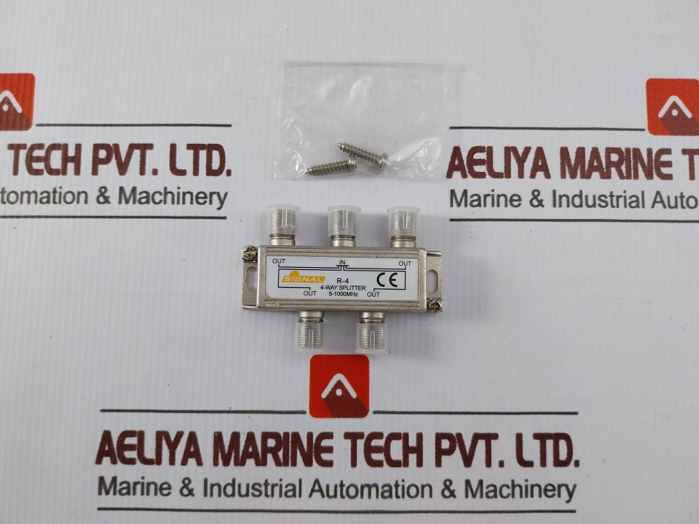 Signal R-4 4-Way Splitter