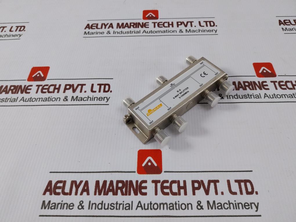 Signal R-6 6-Way Coaxial Cable Splitter - Image 3