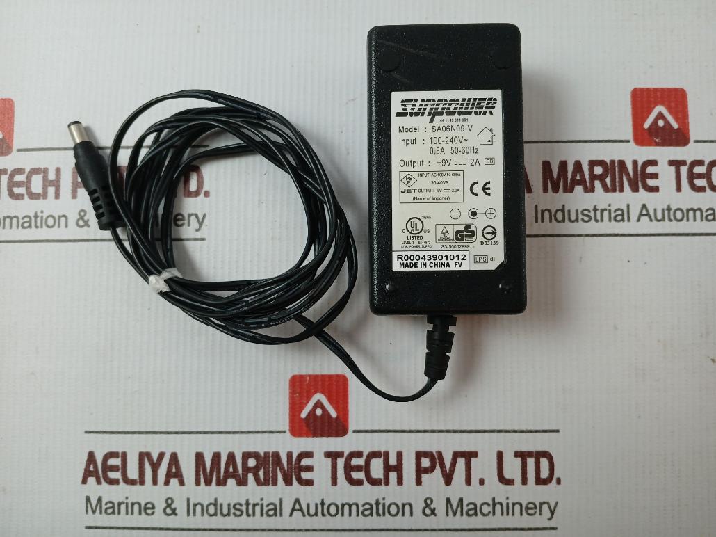 Sunpower Sa06n09-V Power Adapter 240v