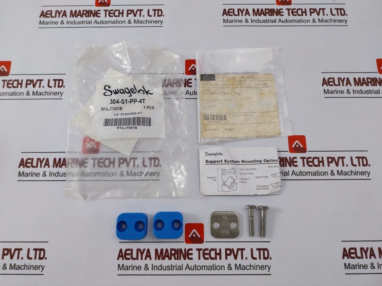 Swagelok 304-S1-Pp-4t Bolted Plastic Clamp Tube Support Kit A - Image 5