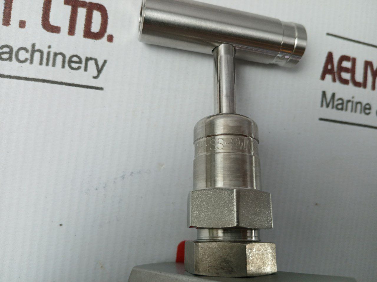 Swagelok Ss-5pdms8 Stainless Steel Rising Plug Screwed-Bonnet Needle Valve - Image 7