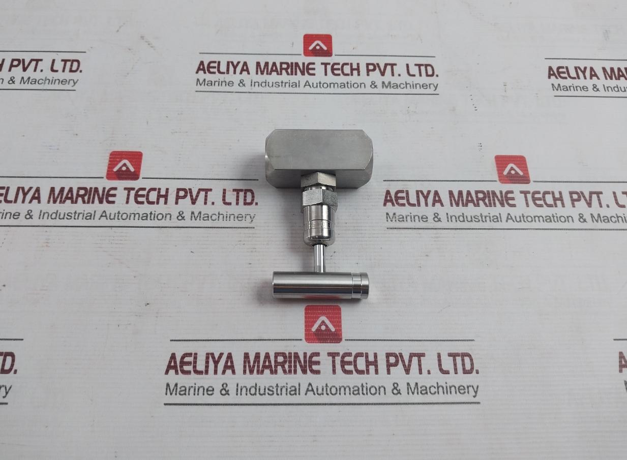 Swagelok Ss-5pdms8 Stainless Steel Rising Plug Screwed-Bonnet Needle Valve - Image 4