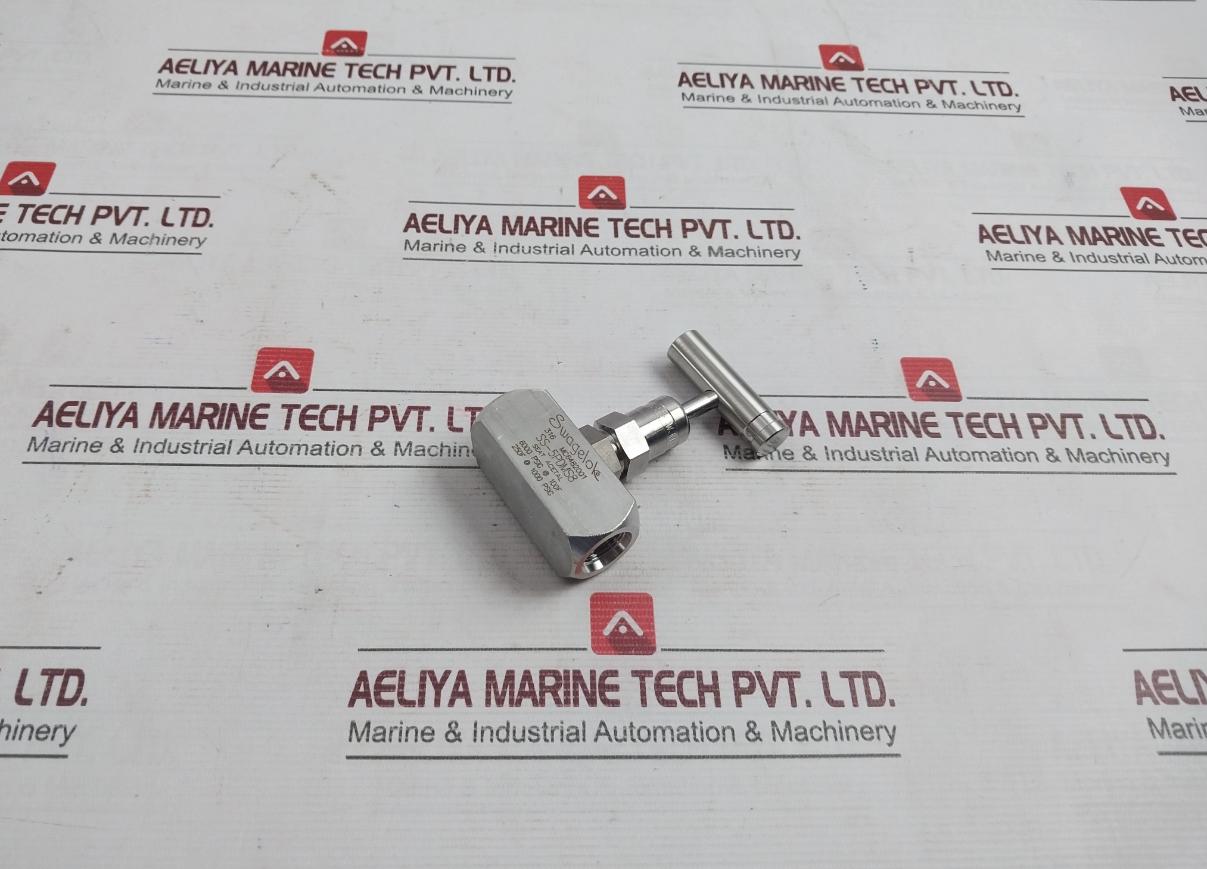 Swagelok Ss-5pdms8 Stainless Steel Rising Plug Screwed-Bonnet Needle Valve - Image 3