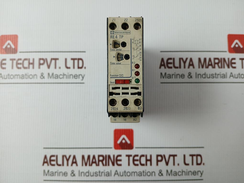 Telemecanique Re4 Tp13bu Time Delay Relay 250v