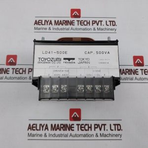 Toyozumi Ld41-500e Single-Phase Isolation Transformer 500v