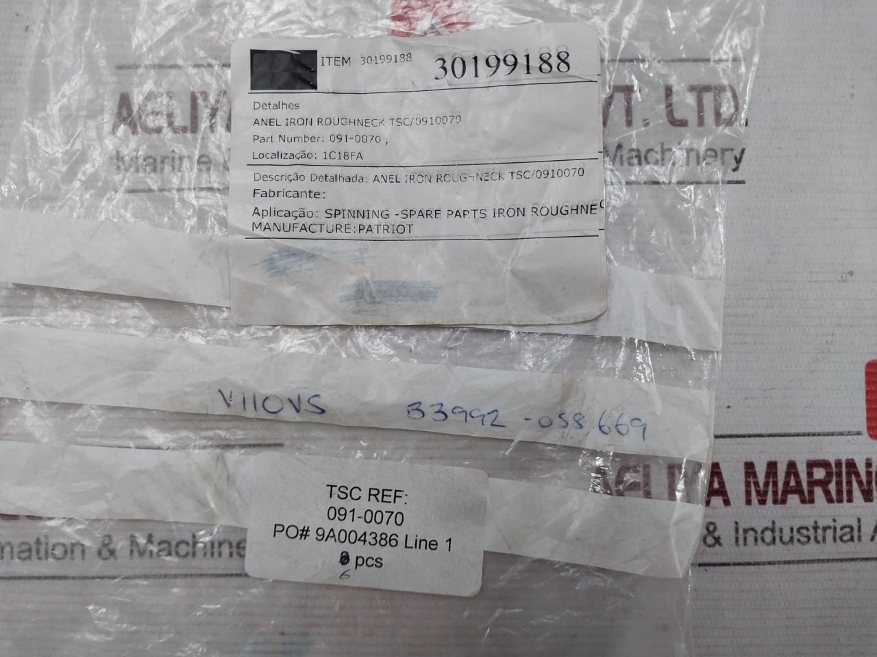 Tsc 091-0070 Iron Roughneck O-Ring - Image 6