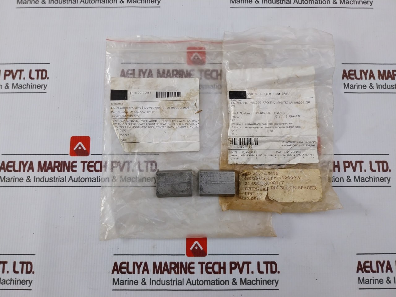 Tsc 21406-Dd-112009 Spacer For Block Racking Arm - Image 5