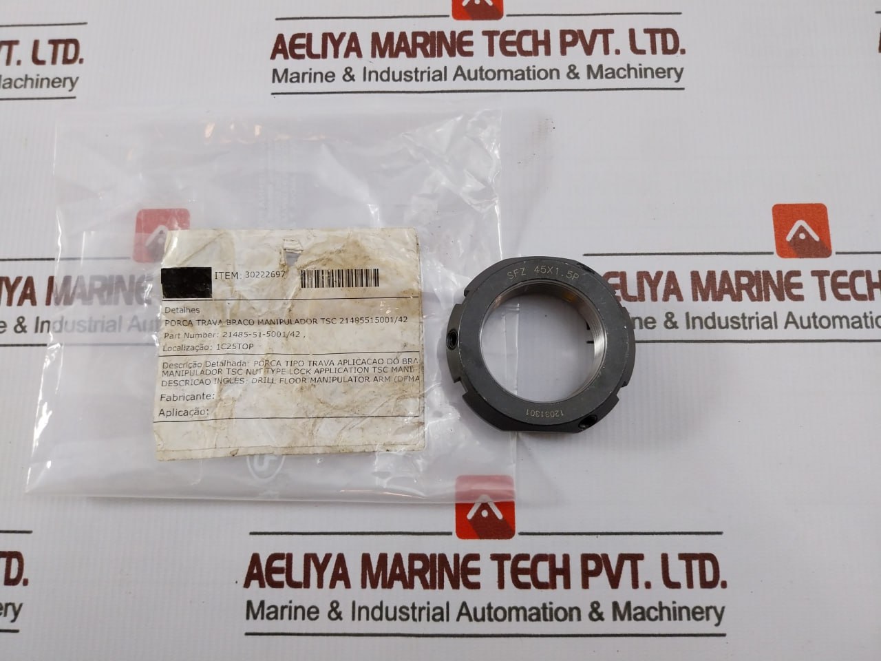 Tsc 21485-51-500142 Braco Arm Locking Nut