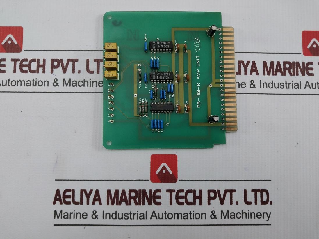 Utsuki Pb-153-R Amp Unit Printed Circuit Board Card - Image 3