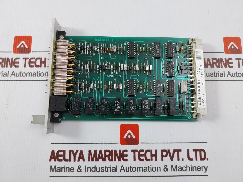 Valmet Automation M851222 Binary Input Unit Pcb