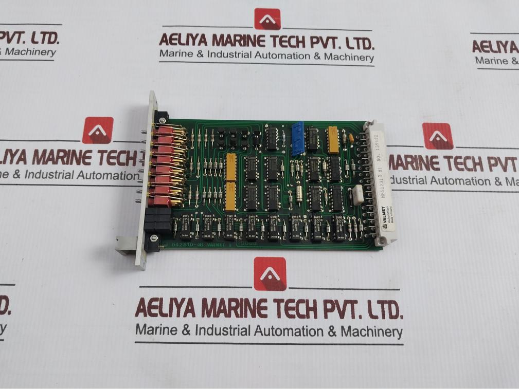 Valmet Bou 8 A Binary Output Unit Pcb