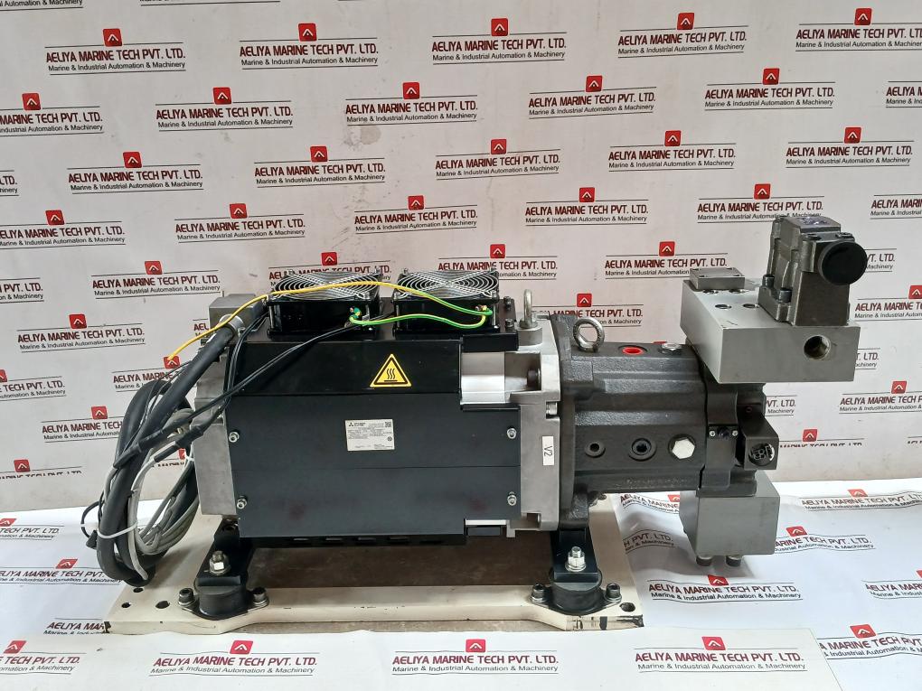 Yuken Ase5-4bz-G130b-B00-4002 Ac Servo Motor Driven Pump 400v - Image 4