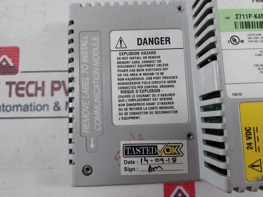 Allen-bradley 2711P-k4M20D Touch Ser.C Panelview Plus400 Interface Panel Forpart - Image 10