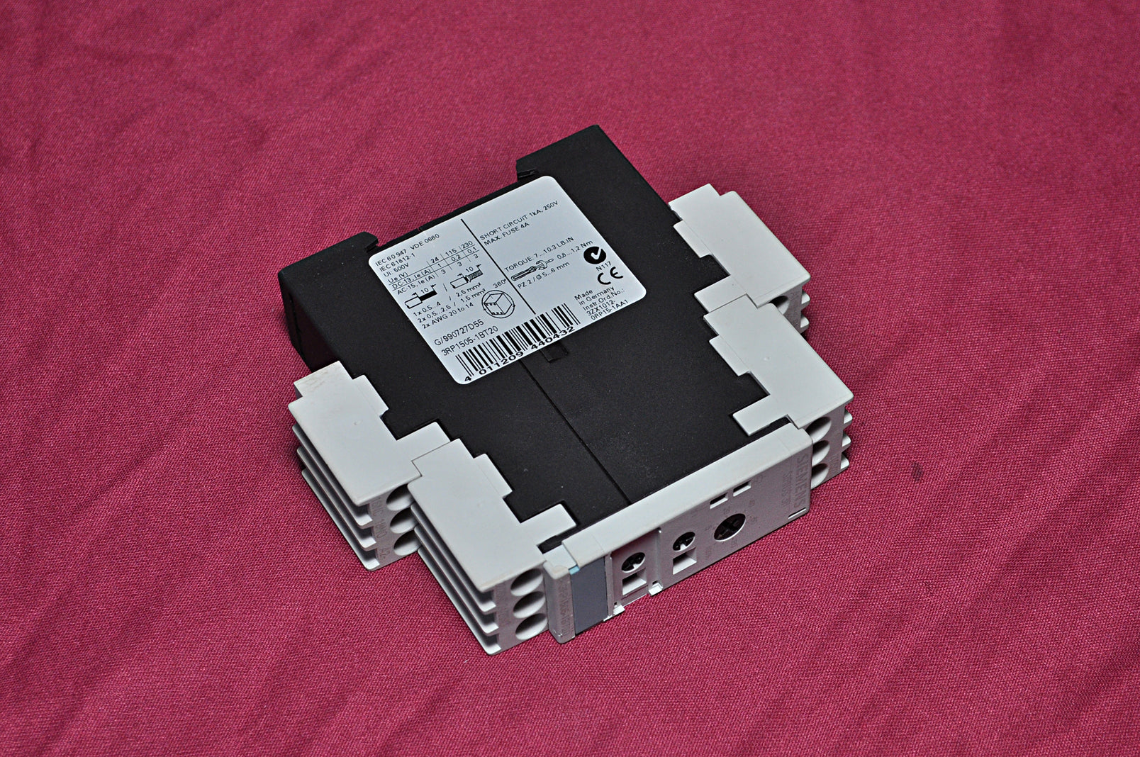 Siemens Sirius 3R 3Rp1505-1Bt20 Multi Function Timer Relay 500V - Image 5