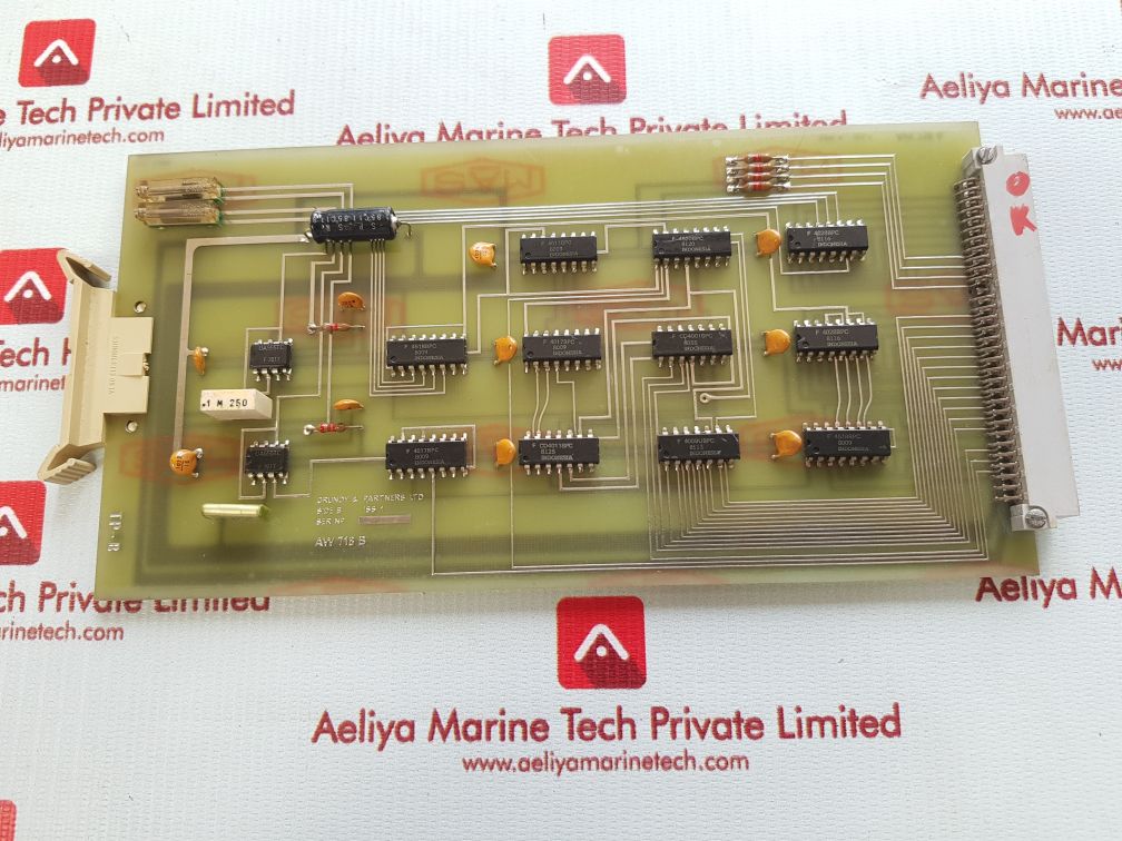 Grundy & Partners Aw 718 A Pcb Card Aw 718 B