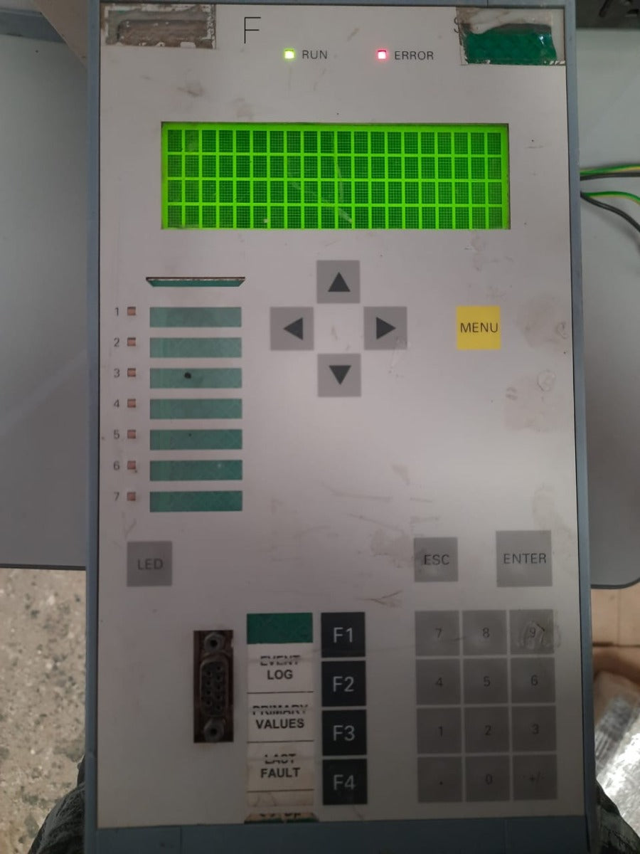 Siemens siprotec 7sj6101-5eb90-1fa0 protective relay with backlit text display - Image 10