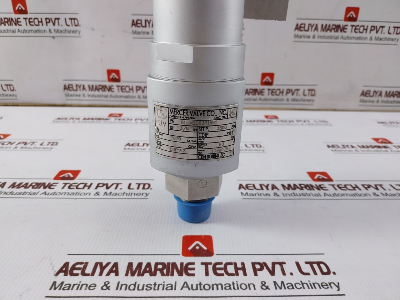 Mercer Valve 91-M2d63p1641 Safety Relief Valve - Image 7