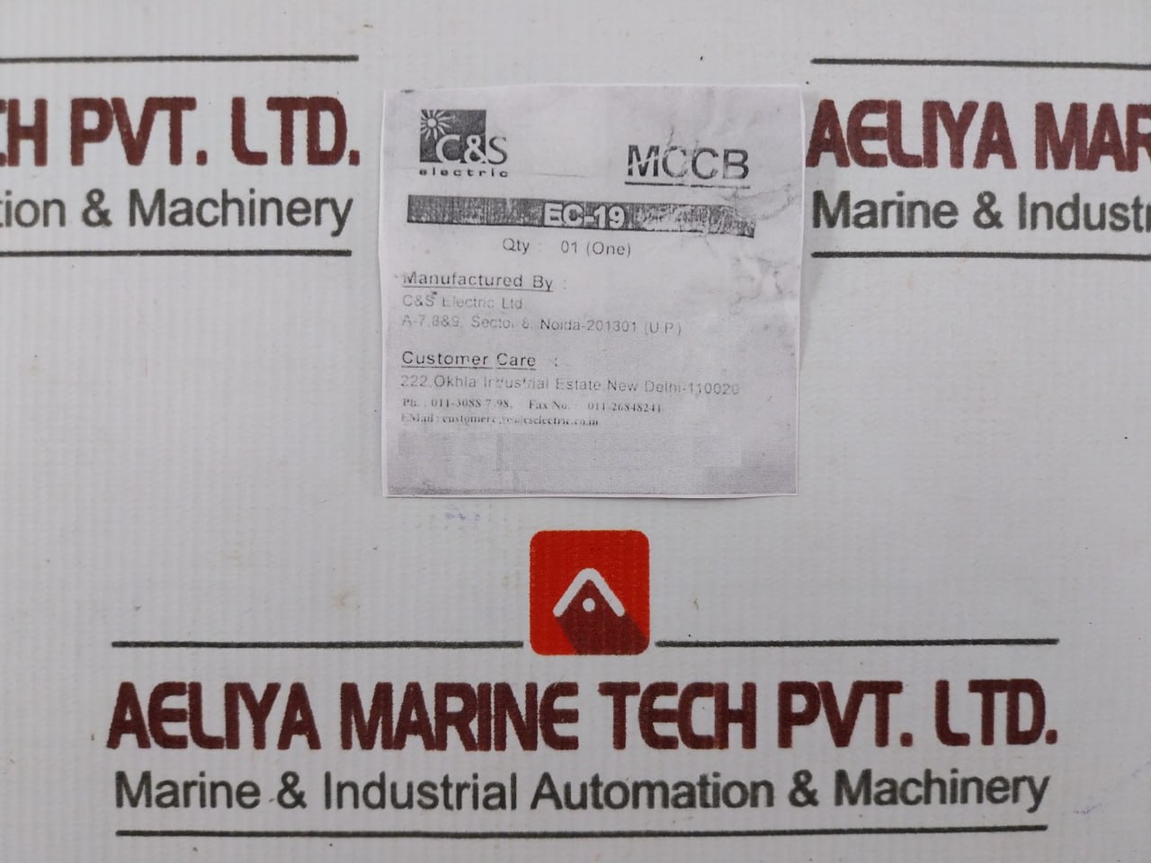 C&S Electric Ec-19 Handle Operating Mechanism Set - Image 8