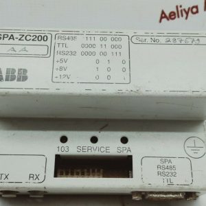 Abb Spa-zc200 Bus Connection Spa-gateway Module
