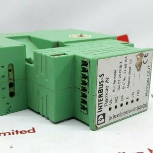 Phoenix Contact Interbus Terminal Block Ibs St 24 Bkm-t