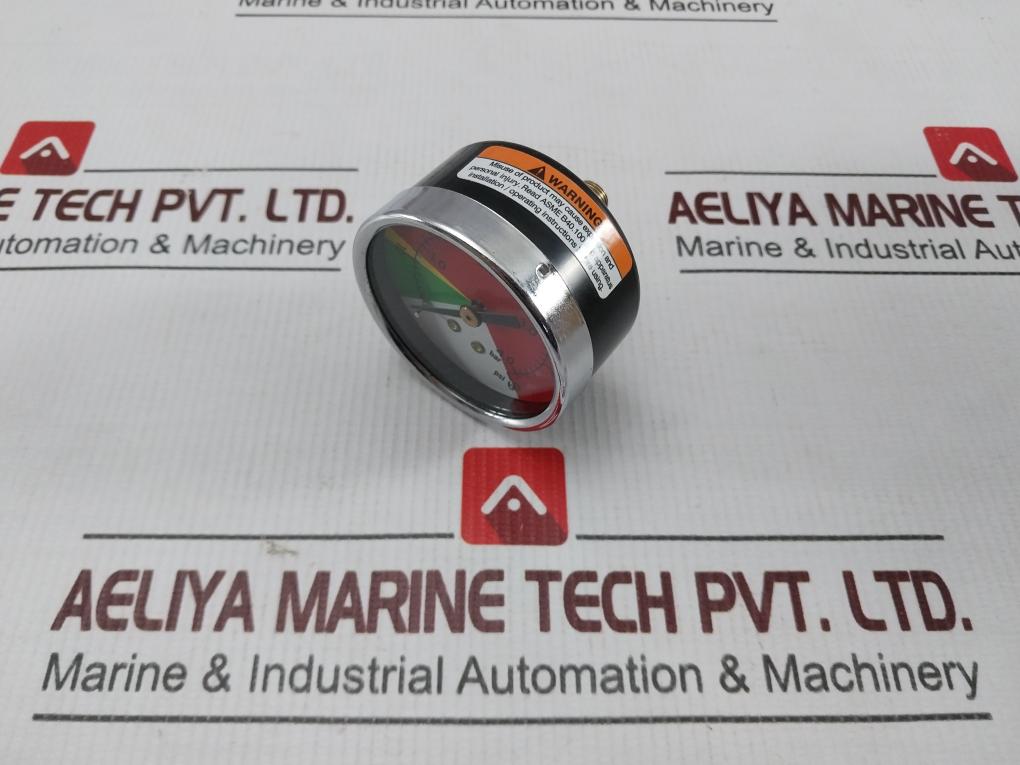 0-4.0 Bar 0-60 Psi Pressure Gauge - Image 3