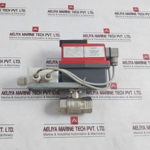 A+A Wehlan R-O-U Electric Actuator W Ball Valve Assembly 125v