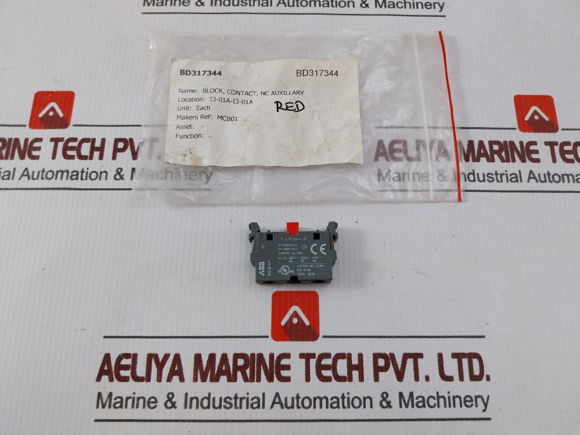 Abb Mcb-01 Modular Contact Block 690v