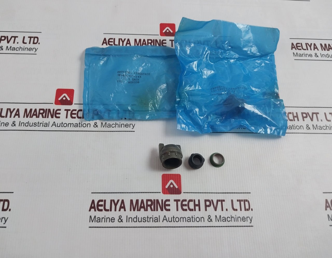 Amphenol 10-035911-143 Circular Mil Spec Strain Reliefs & Adapter