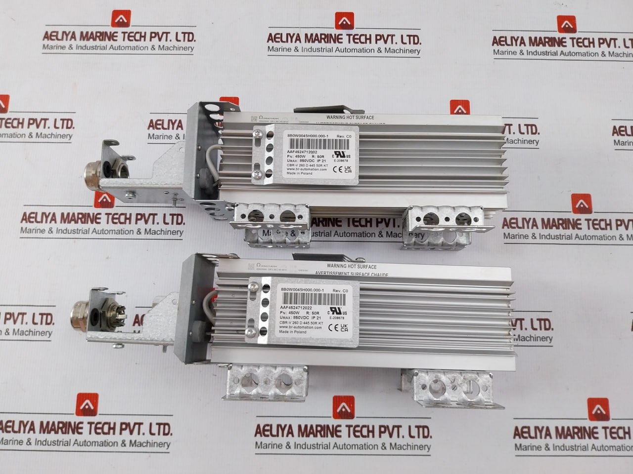 Br-Automation 8b0w0045h000.000-1 External Braking Resistor 850v - Image 5