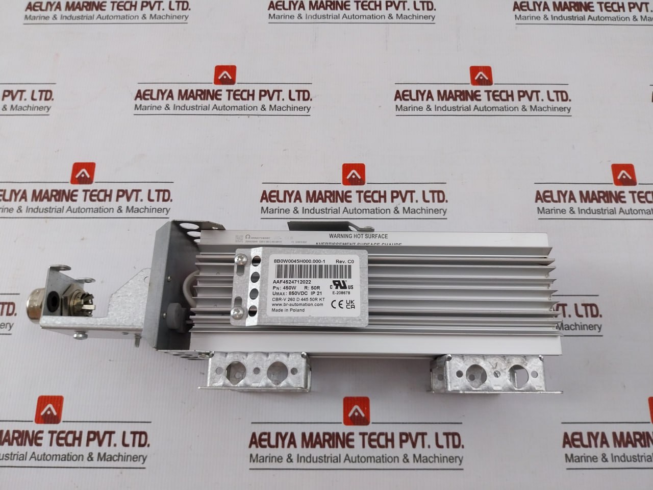 Br-Automation 8b0w0045h000.000-1 External Braking Resistor 850v - Image 6