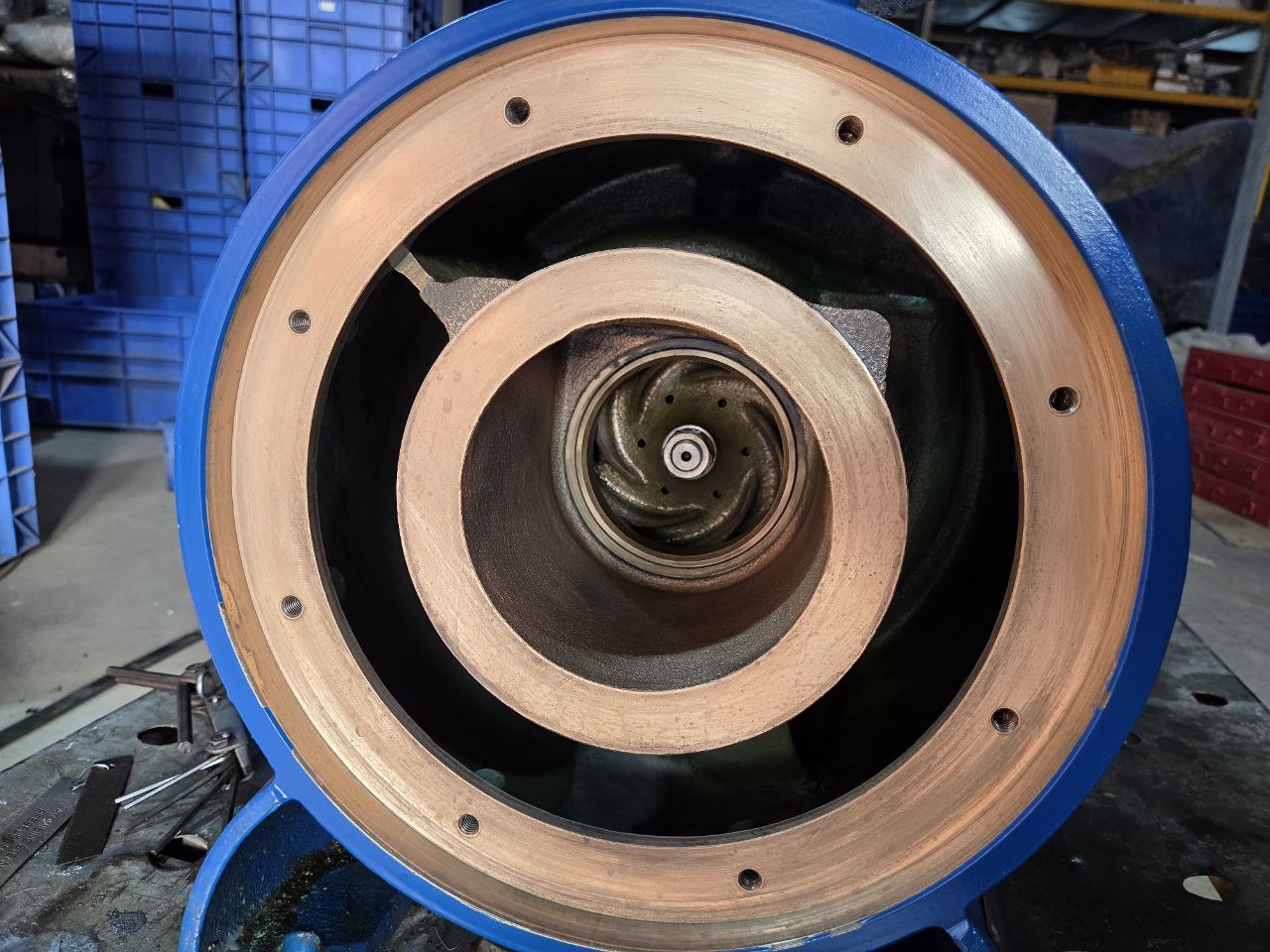 Desmi S100-80-175n/D11-02-90-130 Ex Motor Pump Assembly 690v - Image 8