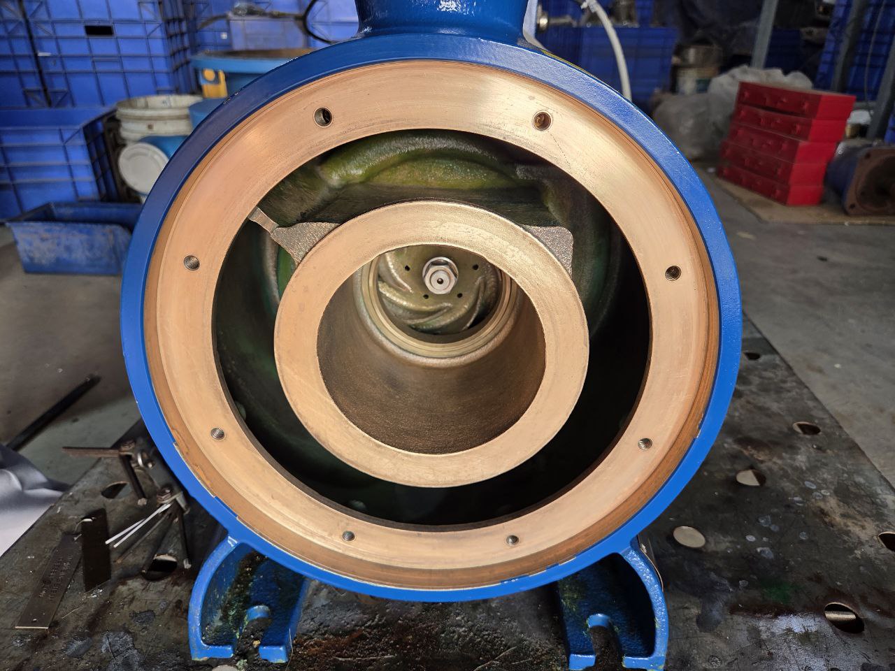 Desmi S100-80-175n/D11-02-90-130 Ex Motor Pump Assembly 690v - Image 9