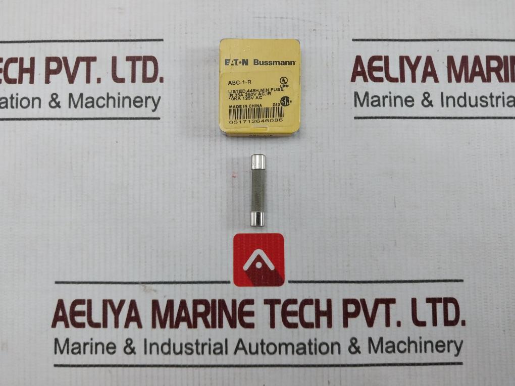 Eaton Abc-1-R Fuse 250v