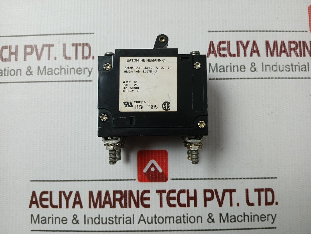 Eaton Heinemann Am2r-A8-Lc07d-A-30-5 Magnetic Circuit Breaker 250 V