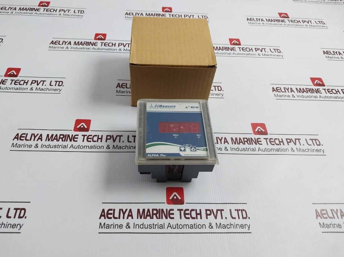 Elecon Measurements Alpha+Rpm Elmeasure Digital Micro Rpm Meter 240v