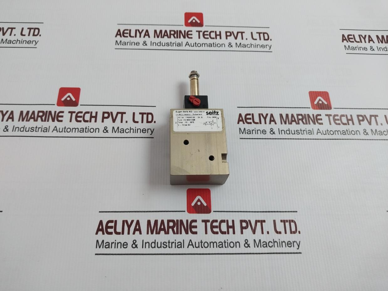 Eugen Seitz 118.913.00 Pneumatic Solenoid Valve 50°C
