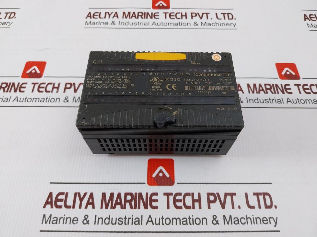 Ge Fanuc Ic200mdd841-Ef High-Speed Counter Module 24v