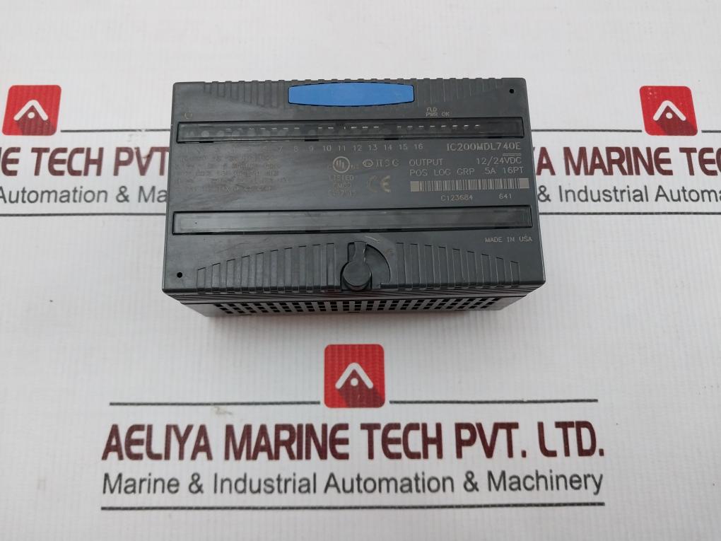Ge Fanuc Ic200mdl740e Output Module 24v