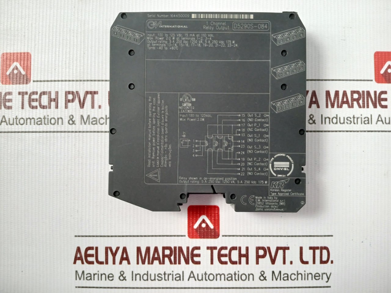 Gm International D5290s-084 Channel Relay Output 250v - Image 5