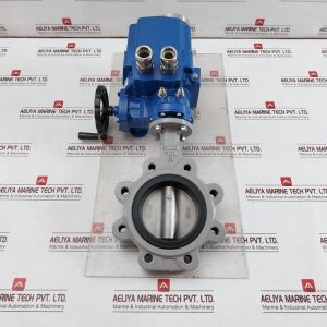 Hkc Hq-0083500100 Electric Part Turn Actuator WButterfly Valve 400v