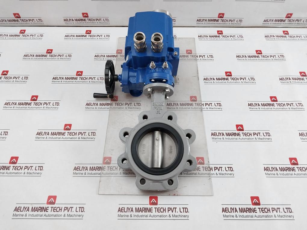 Hkc Hq-0083500100 Electric Part Turn Actuator WButterfly Valve 400v