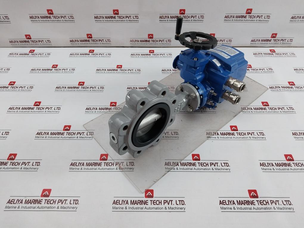 Hkc Hq-0083500100 Electric Part Turn Actuator W/Butterfly Valve 400v - Image 3