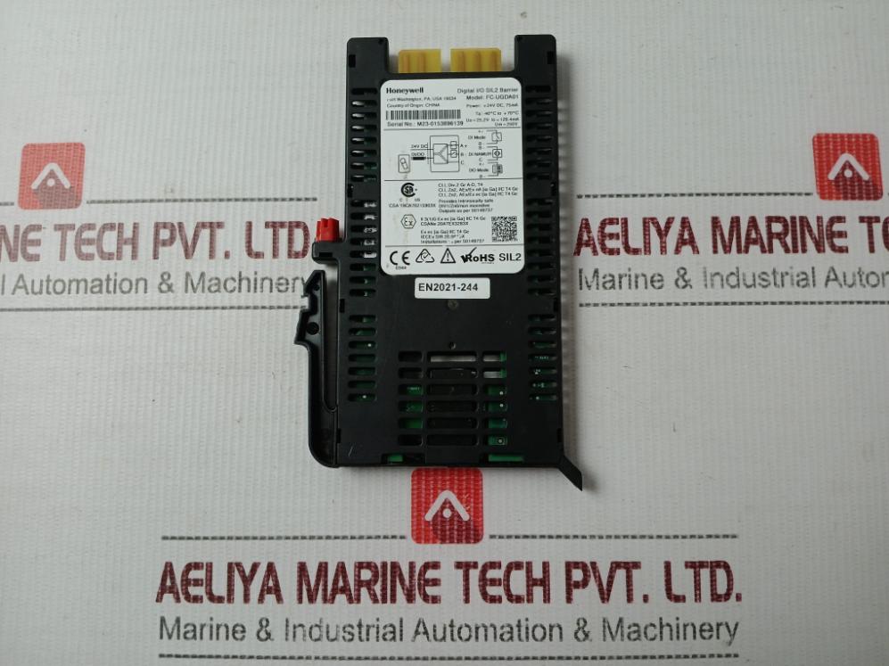 Honeywell Fc-Ugda01 Universal Safety Barrier Adapter 250v